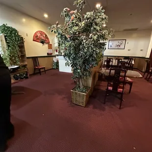 the interior of a restaurant