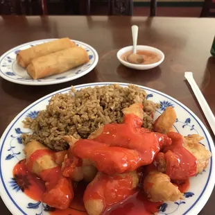 Sweet and sour chicken