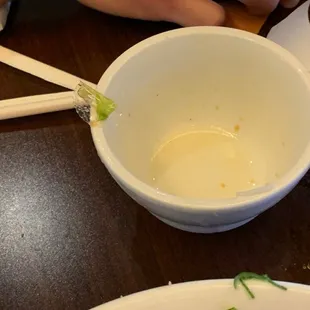 Piece of plastic in my food
