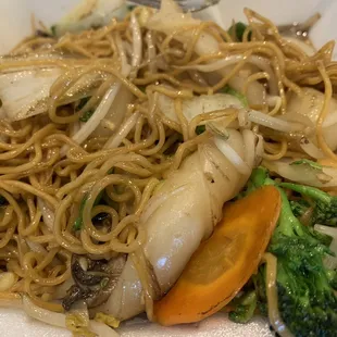 Soft egg noodle