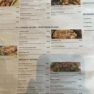Menu August 2021