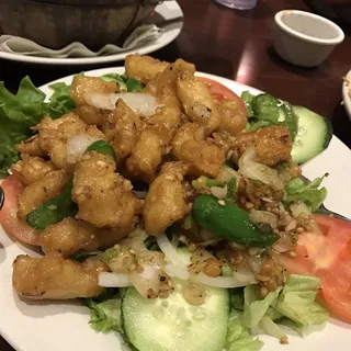 Salt and Pepper Tofu Plate