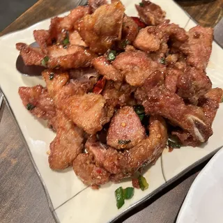 105. Deep Fried Pepper Salted Pork Chop