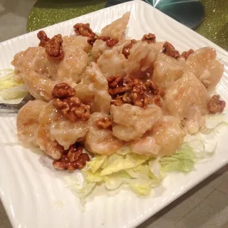 80. Honey Walnut Prawns