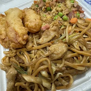Garlic chicken combo