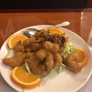 Honey Walnut Prawns