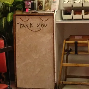 At Fortune Gourmet in Centreville... Not sure of this is a tongue-in-cheek joke or not, and if so, on whom.