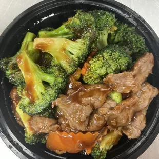 Small size of beef broccoli