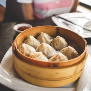 Xiao long bao! Super well done, likely some of the best Ive had in the Dallas area. Full of juice (dont pop it like i did! ^^")