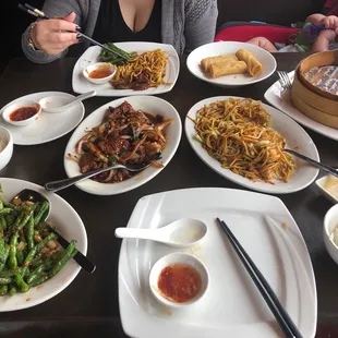 Yeah. Got here just in time before the close for the dinner service.