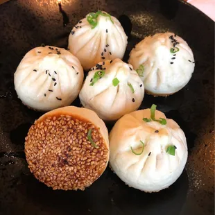 Pan Fried Pork Buns