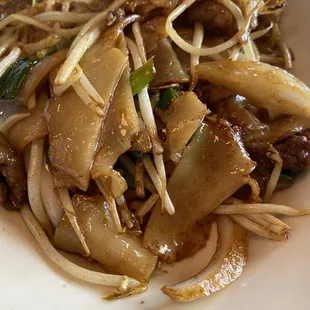 Beef Flat Noodles