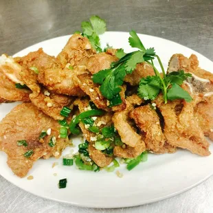 Pork Chop With Spicy Salt &amp; Pepper