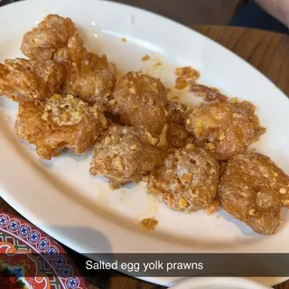 Salted Egg Yolk Shrimp