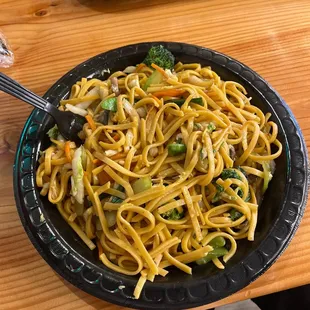 Amazing quality, my daughter ordered the wonton soup on a scale from 1 to 10 she gives it an 8 Veggie lo mein is a 10