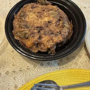 1001 Vegetable Egg Foo Young