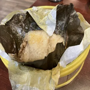 Sticky Rice in Lotus Leaf