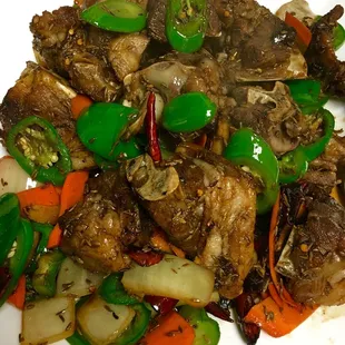 Cumin lamb neck