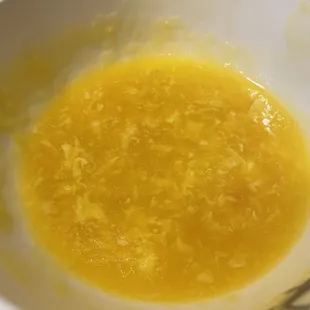 Egg drop soup.