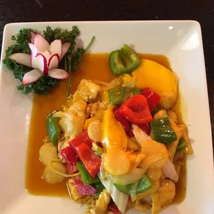 Fresh Mango Chicken. delicious