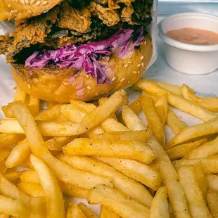 Nashville chick'n sandwich