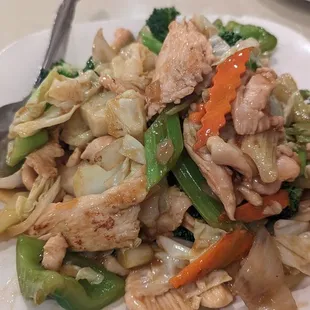 Chicken with Mixed Vegetable