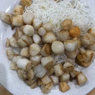Hibachi scallops