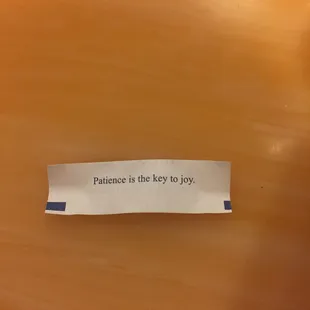 Post your fortune for fun!