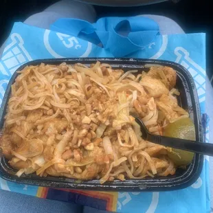 Chicken Pad Thai simply delicious!