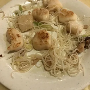 Hibachi scallops
