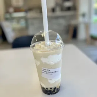 Cloudy Banana Smoothie