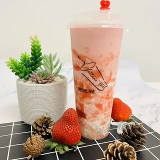 Strawberry Sago With Grapefruit
