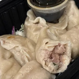 Steamed pork dumplings