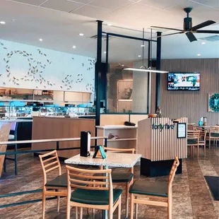 Bar area