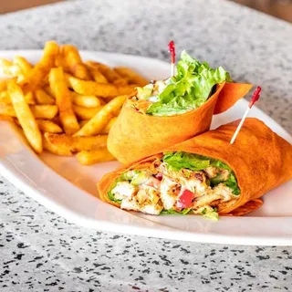 Cajun Ranch Chicken Wrap Lunch