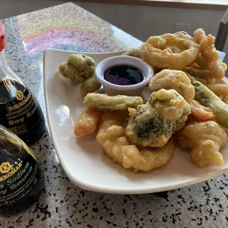Vegetable Tempura Dinner