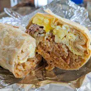 49er Breakfast Burrito $13.95