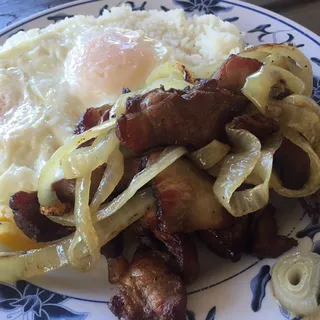 Smoked Meat with Eggs