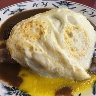 Molokai Pork Roast Loco Moco