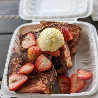 Guava Sweetbread French Toast