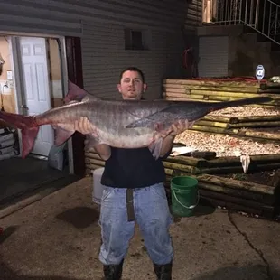 Caught on 40 woods line and hooks