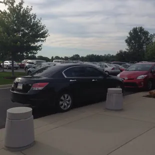 Double &amp; triple parked!