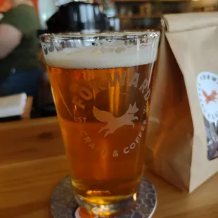 Black Husky Vain Citra IPA.