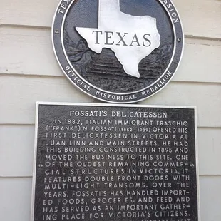 Historical location sign