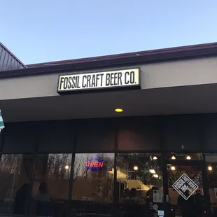 Front of brewery, facing 24