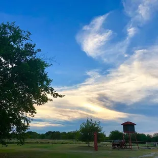 Beautiful sunsets and starry skies