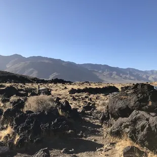 On the way to Fossil Falls