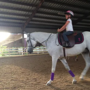 Sir and Aubrey Cate, age 6.