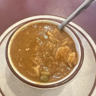 spicy chicken soup