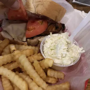 The Pittsburgh sandwich with everything on the side